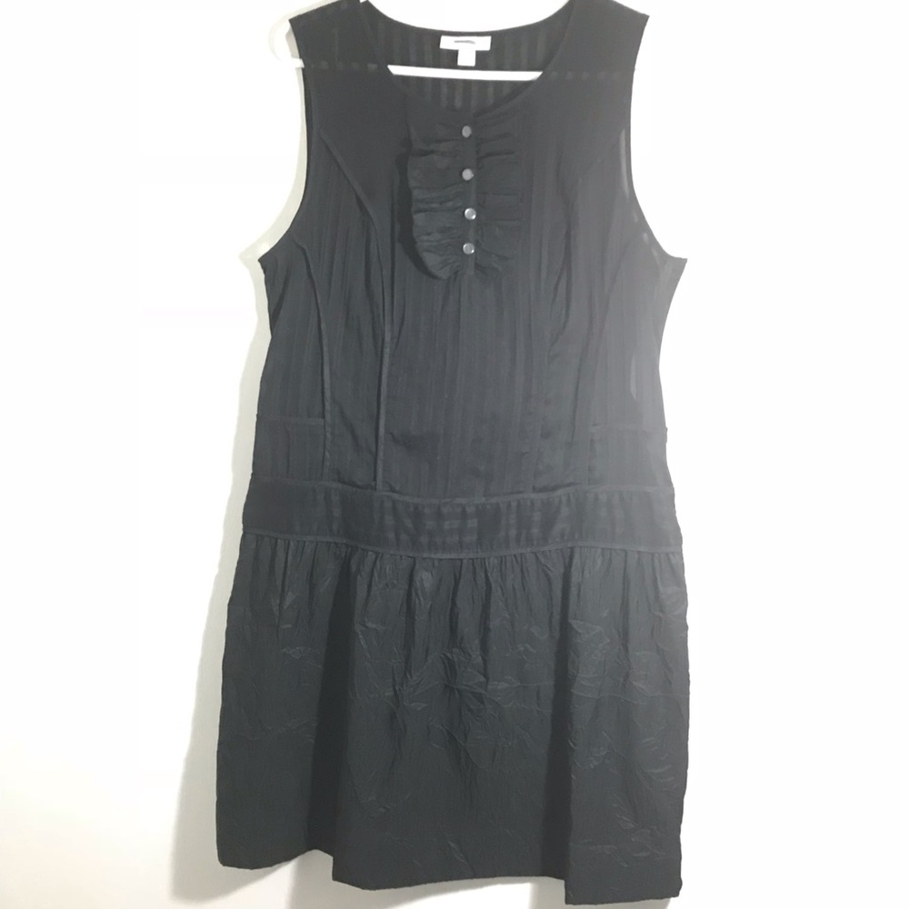 Richard Chai x Target Sleeveless Black Ruffle Dress